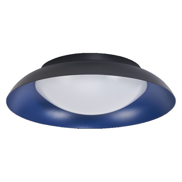 Orbis Plate 310MM 19W 830 Click DIM Black and Blue - 