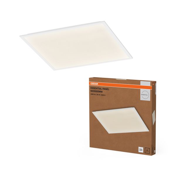 Essential Panel Square 600x600mm 36W 840 White - , изображение 2