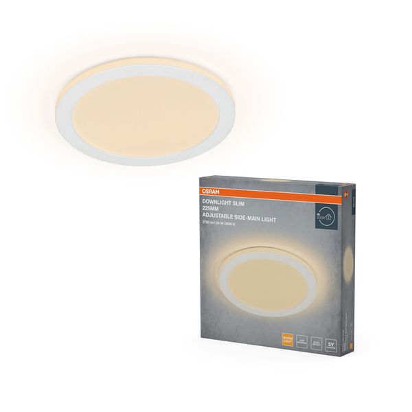 LED Downlight Side-Mainlight 225mm 24W 830 White - , изображение 2