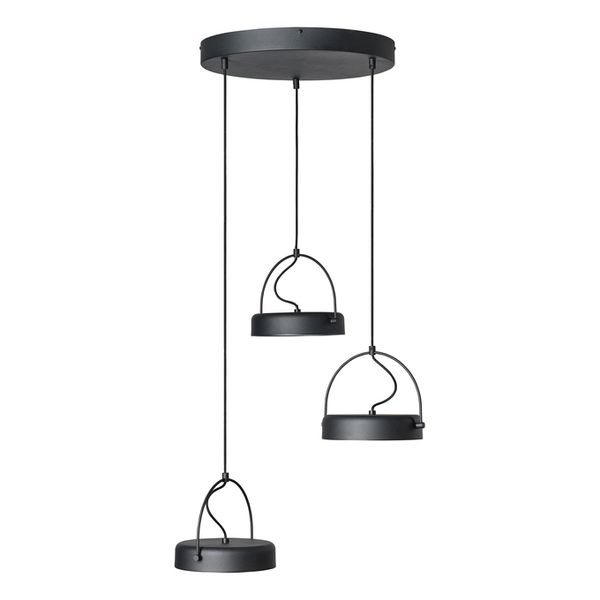 Decor Puck 3XPendant PL 36W 930 Black - , изображение 3