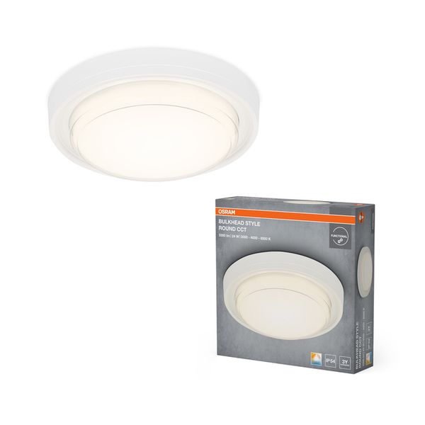 LED Bulkhead Style Round 24W CCT White - , изображение 2
