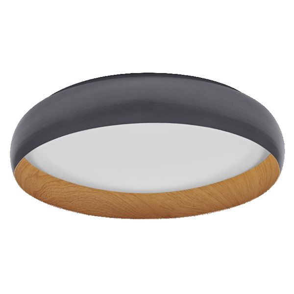Orbis Livia 520MM 36W 830 Click DIM Gray and Wood Decor - 