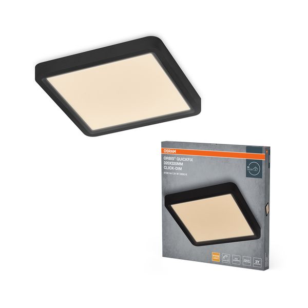 Orbis Quickfix 320x320mm 24W Click Dim 830 Black - , изображение 2