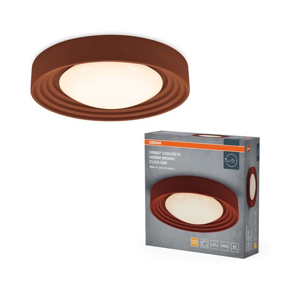 Orbis Concrete 500MM 24.5W 830 Click Dim Brown - , изображение 2