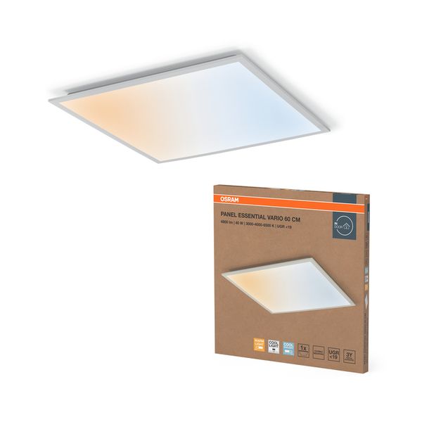 Essential Panel UGR≤19 600x600mm 40W CCT White - , изображение 4