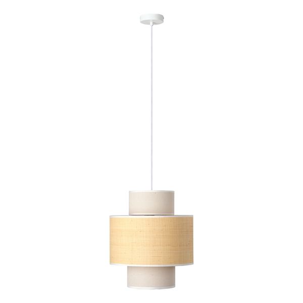 Decor Wrap Cylinder Pendant E27 Beige - , изображение 3