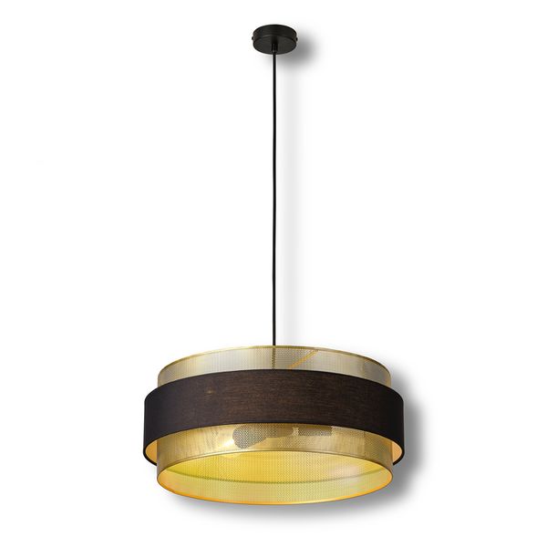 Decor Hornet Pendant 3XE27 Black - , изображение 4