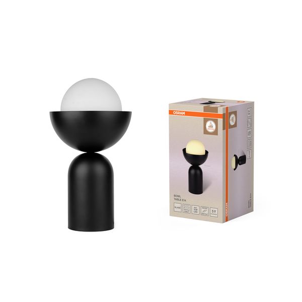 Decor Bowl Table E14 Black - , изображение 2