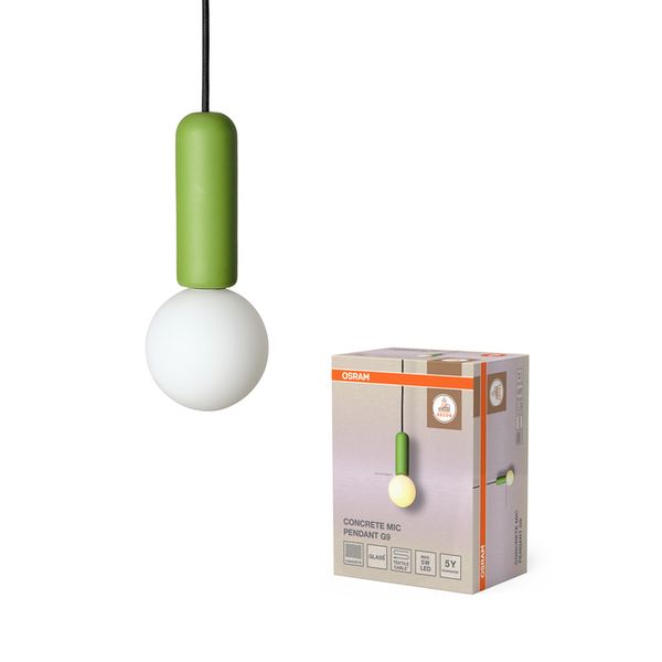 Decor Conrete Mic Pendant 1XG9 Green - , изображение 2