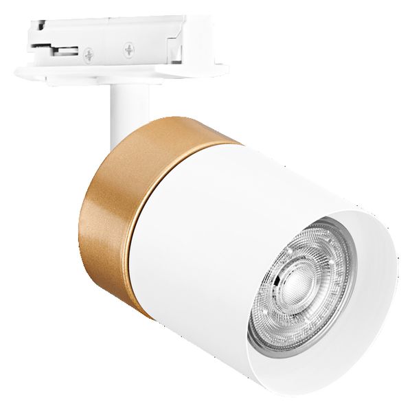 Tracklight Spot Cylinder Gold GU10 White - 