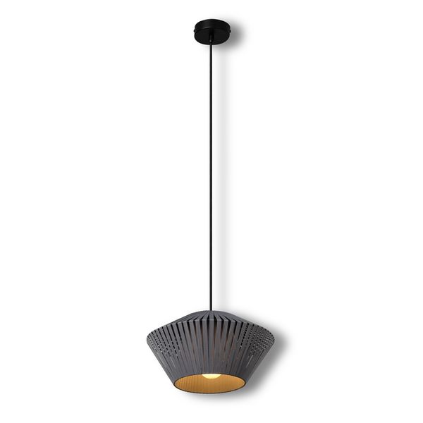 Decor Stripes Pendant 305 1XE27 Dark Grey - , изображение 4