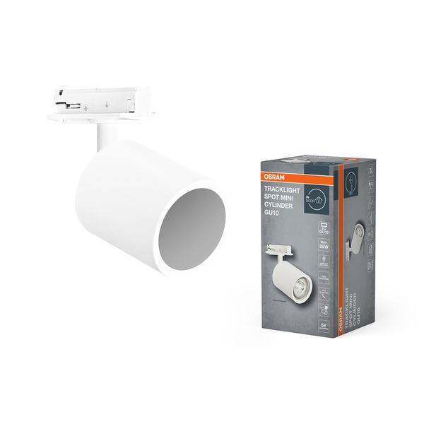 Tracklight Spot Mini Cylinder GU10 White - , изображение 2