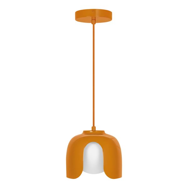 Decor Corolle Pendant E27 Orange - , изображение 3
