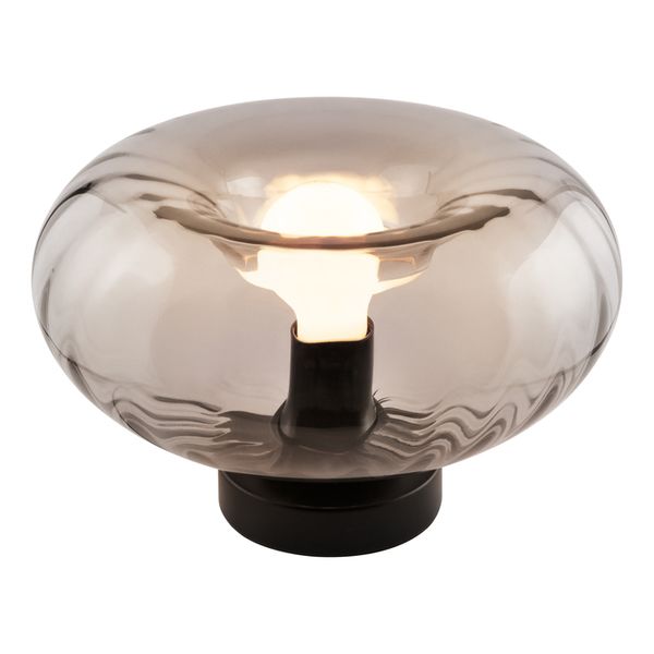 Decor Smoke Glass Table E27 Black - , изображение 4