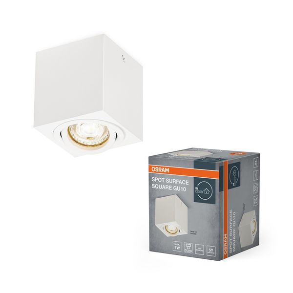 Spot Surface Square GU10 White - , изображение 2