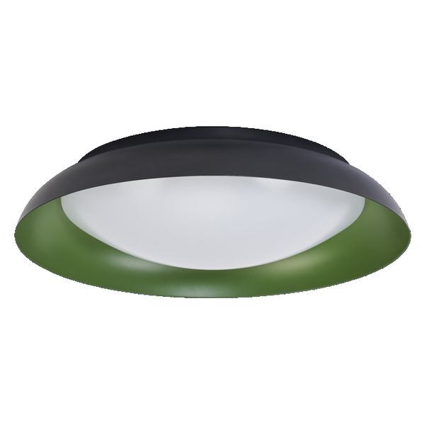 Orbis Plate 480MM 45W 830 Click DIM Black and Green - 