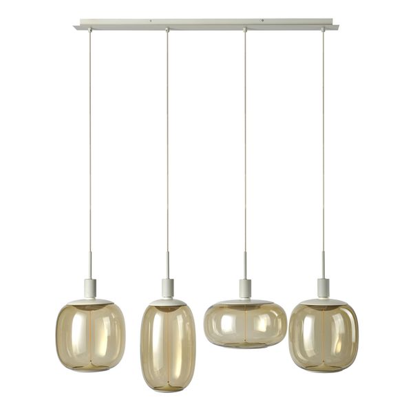Decor Pendant Needle Linear 4xE27 Beige - , изображение 4