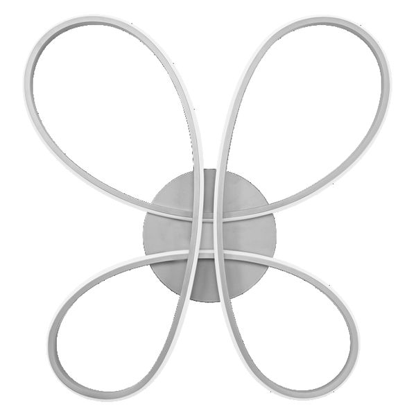 Decor Butterfly Ceiling 40W Tunable White DIM Remote Control Silver - , изображение 4