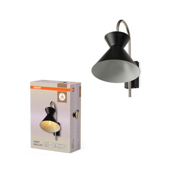 Decor Waist Wall E27 Black - , изображение 2