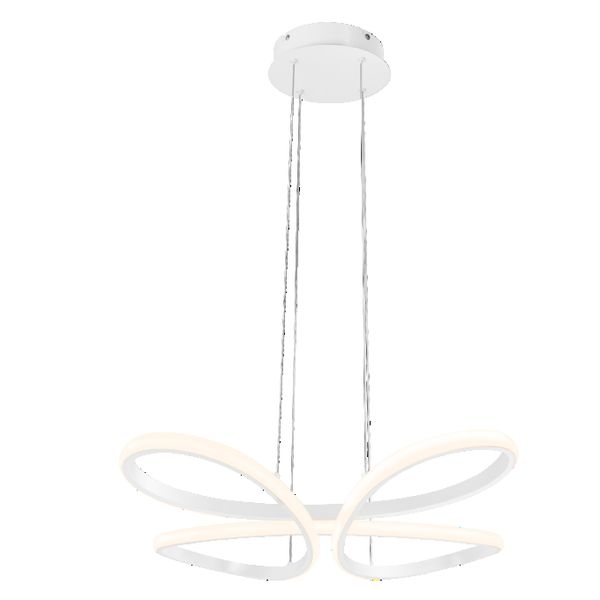 Decor Butterfly Pendant 40W Tunable White DIM Remote Control White - , изображение 5