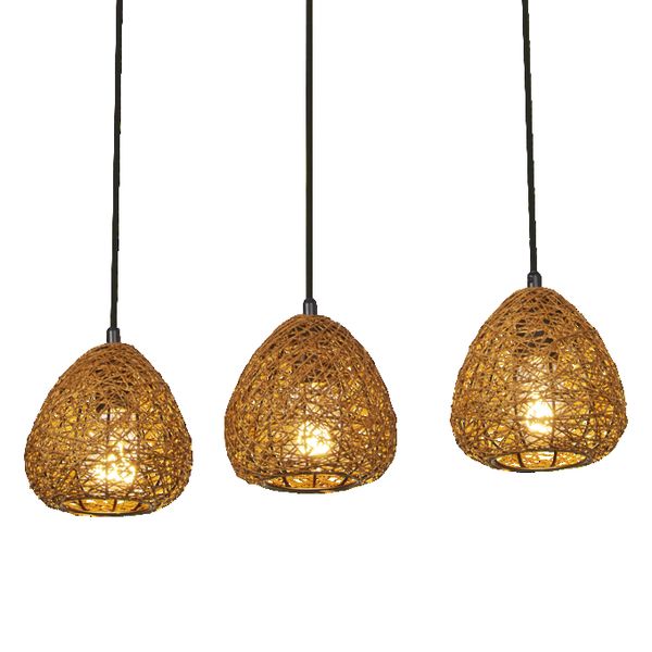 Decor Paper Drop Pendant Linear 3XE27 Beige - , изображение 4