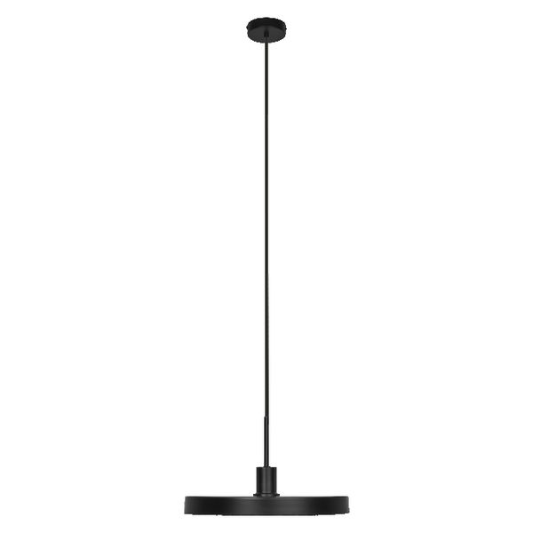 Decor Plate Pendant E27 Black Wood Decor - , изображение 3