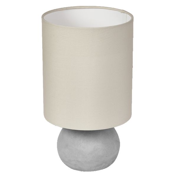 Decor Impact Table 1XE27 Beige and Grey - 