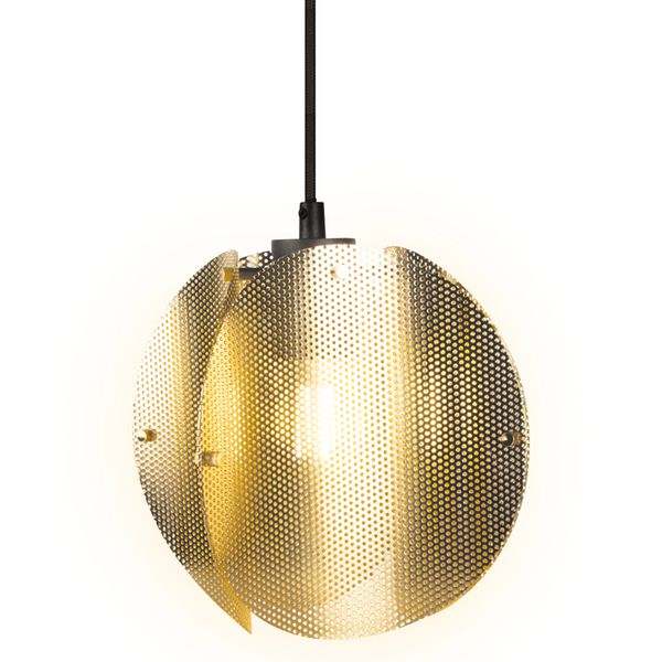Decor Folded Globe Pendant Linear 3xE27 Gold - , изображение 4
