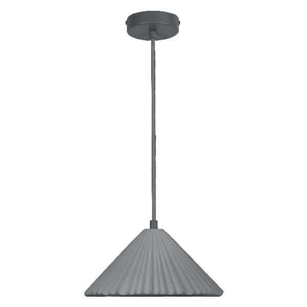 Decor Concrete Pyramid Pendant E27 Dark Grey - , изображение 3