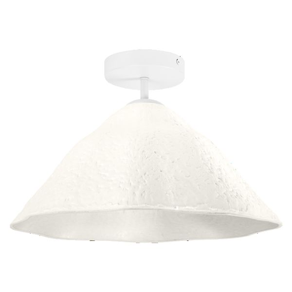 Decor Lotus Leaf Ceiling E27 White - 