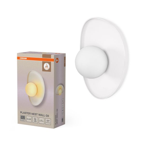 Decor Plaster Nest Wall 1XG9 White - , изображение 2