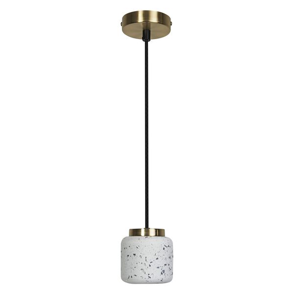 Decor Terrazzo Ball Pendant 1XGU10 White - , изображение 3