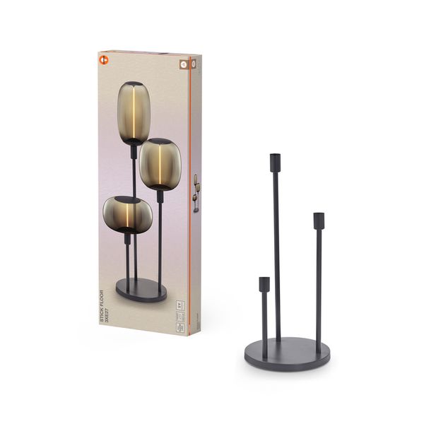 Decor Stick Floor Dark Grey 3XE27 - , изображение 3