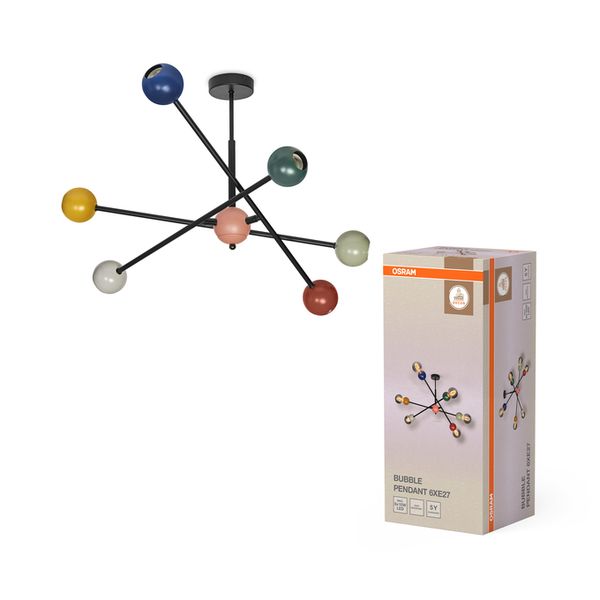 Decor Bubble Pendant 6XE27 Multicolor - , изображение 2