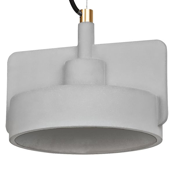 Decor Mold Pendant 225MM 1XE27 Dark Grey - 