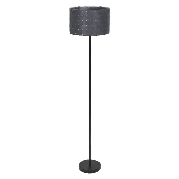 Decor Felt Weaving Cans Standing Floor E27 Dark Grey - 