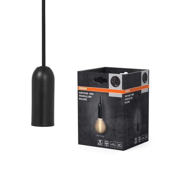 Vintage 1906 PenduLum Round Black - , изображение 2