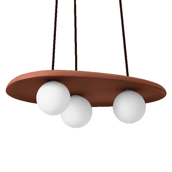 Decor Clay Nest Pendant 3XG9 Brown - 
