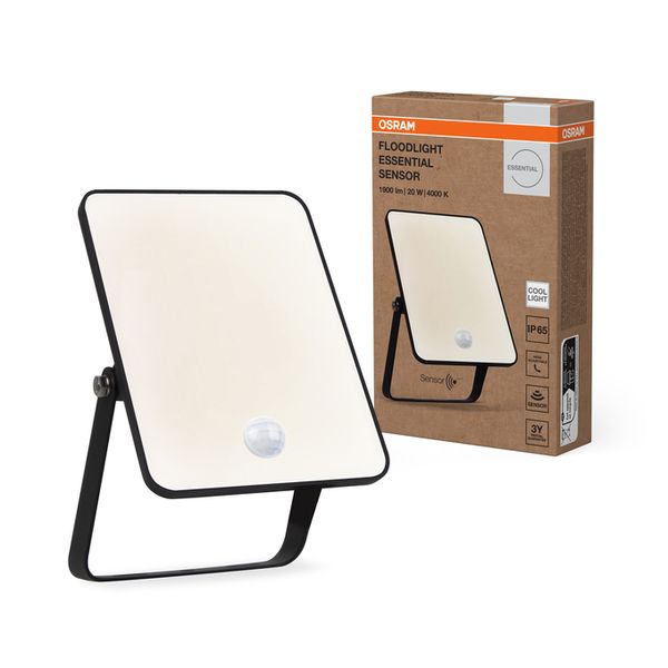 Floodlight Essential Sensor 20W 4000K - , изображение 5