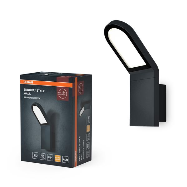 ENDURA Style Wall IP54 12W Dark Grey - , изображение 2