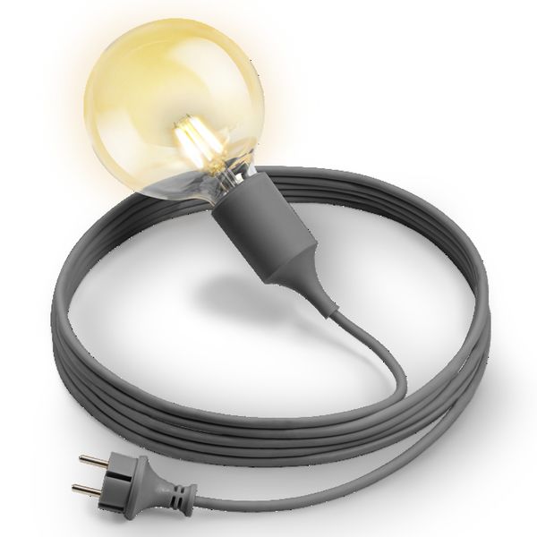 ENDURA® Decor Portable Pendant 5m 2.5W 824 Plug E27 Grey - , изображение 3