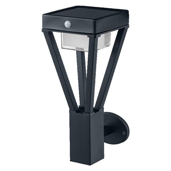 ENDURA Style Solar Bouquet Wall Sensor 6W Black - 