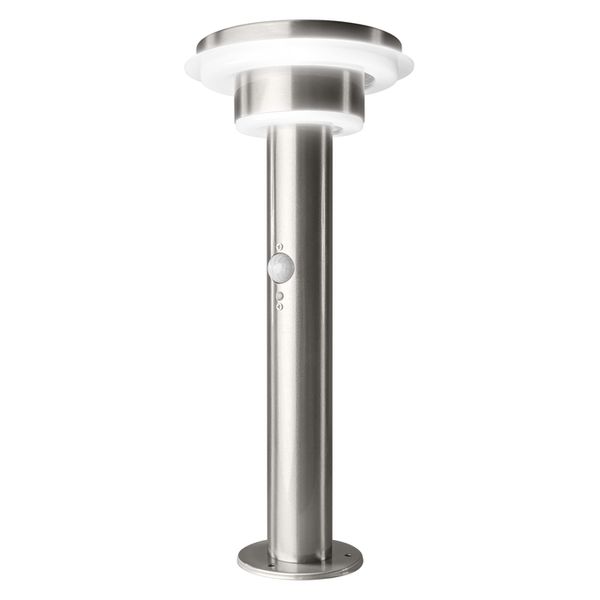 ENDURA Style Solar 40cm Post Sensor Double Circle 6W Stainless Steel - , изображение 8