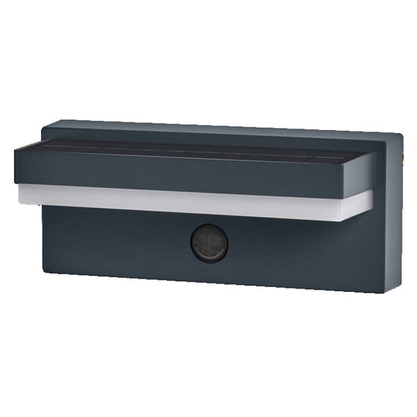 ENDURA® Style Solar + USB Robust Sensor Wall IP54 Dark Grey - 