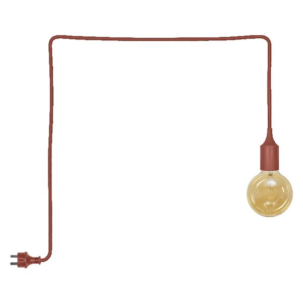 ENDURA® Decor Portable Pendant 5m 2.5W 824 Plug E27 Brown - 