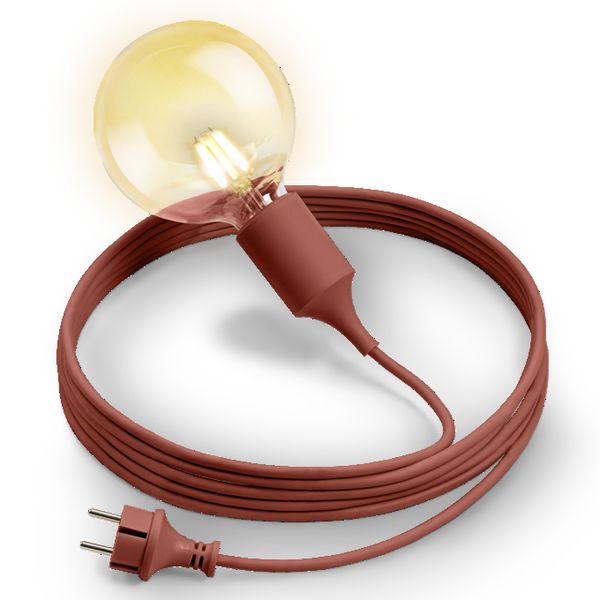 ENDURA® Decor Portable Pendant 5m 2.5W 824 Plug E27 Brown - , изображение 3