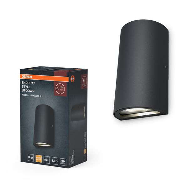 ENDURA Style UpDown 12W Dark Grey - , изображение 2