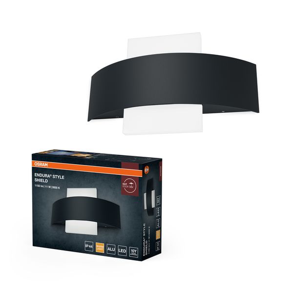 ENDURA Style Shield Square 11W Dark Grey - , изображение 2