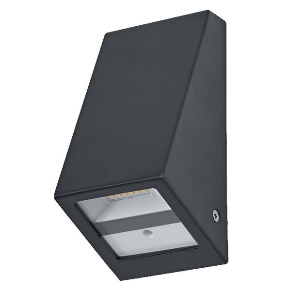 ENDURA® Style USB Wall Step Slim Sensor IP44 Dark Grey - 