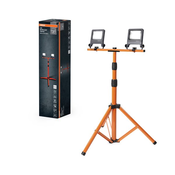 LED Worklight Tripod 2x20W 4000K - , изображение 4